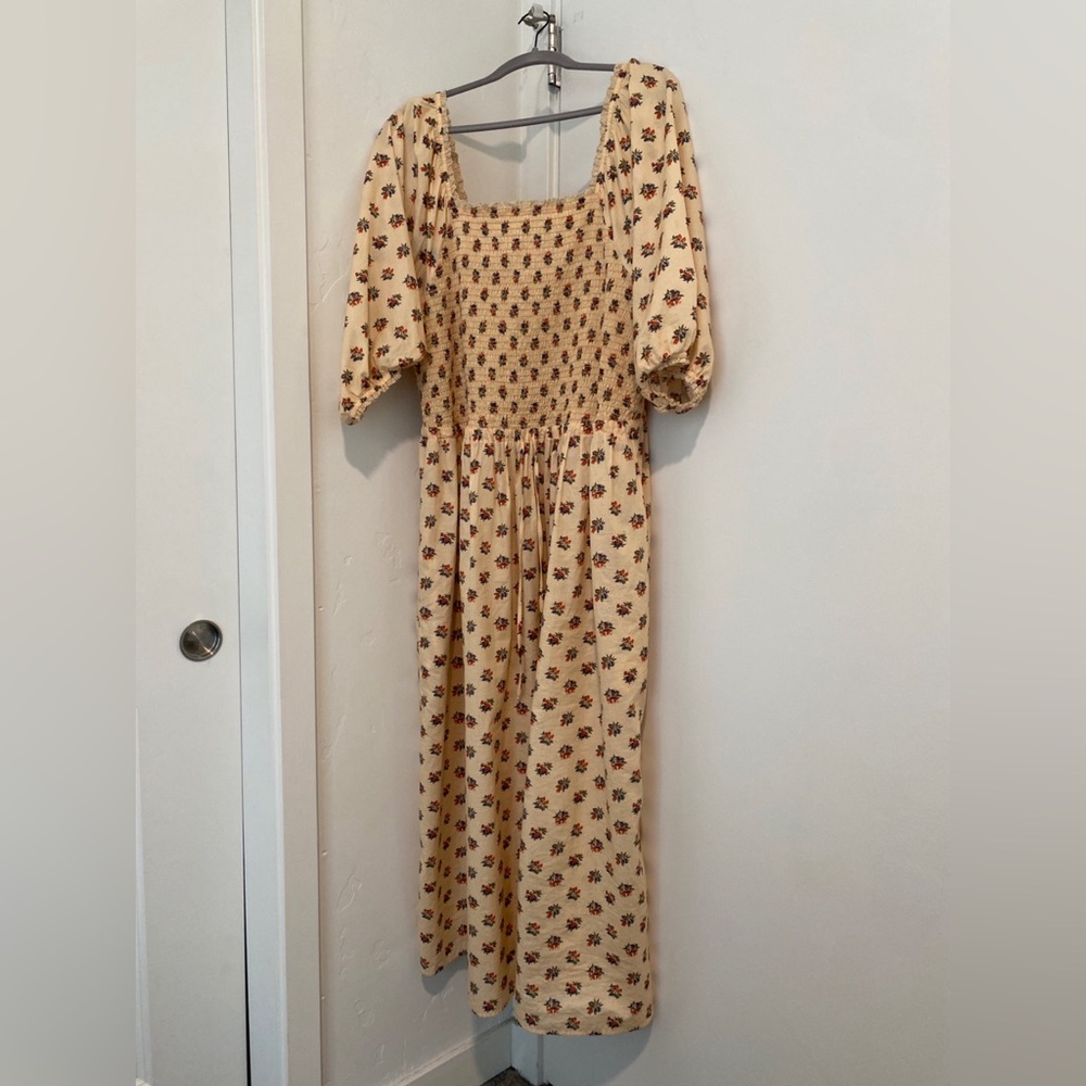 The Katrina Dress Extended in Blooming Crocus - Picture 3 of 5
